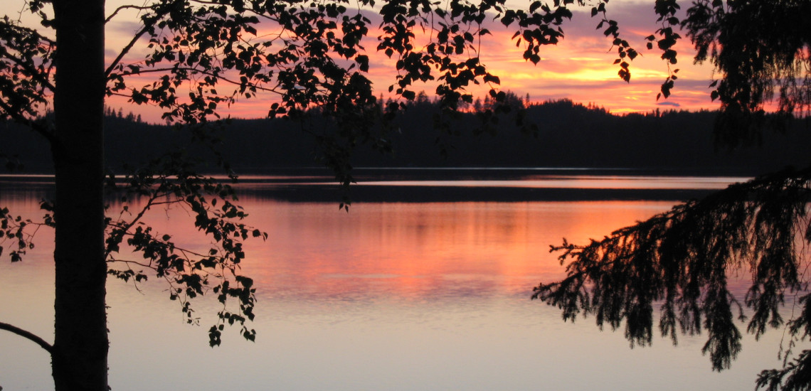 villa avanto auringonlasku